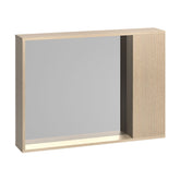 Огледало с място за съхранение 4YOU - дъб I Мебели VOX