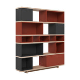 Библиотека широка 138 BALANCE - теракота и графит