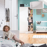 Гардероб Maxim – бял I Мебели VOX