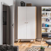 Двукрилен гардероб NATURE | Мебели VOX