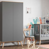 Двукрилен гардероб NATURE | Мебели VOX