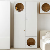 Библиотека широка RELI с 2 цели врати и 2 врати с отвор | Мебели VOX