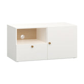 Тесен ТВ шкаф с врата RELI | Мебели VOX