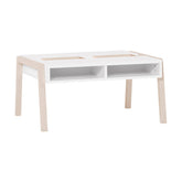 Масичка за кафе SPOT - акация/бял