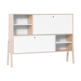 Шкаф SPOT - акация/бял