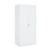 Двукрилен гардероб STIGE - бял I Мебели VOX