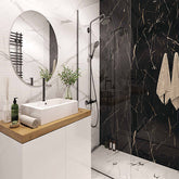 SPC СТЕННИ ПАНЕЛИ Calacatta Black гланц