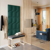 Тапициран панел Vilo GEO 30X35 BOTTLE GREEN на VOX Полша от Флор Декор