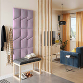 Тапициран панел Vilo GEO 30X35 POWDER PINK на VOX Полша от Флор Декор