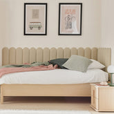 Тапициран панел Vilo OVAL 15X60 BEIGE на VOX Полша от Мебели VOX