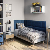 Тапициран панел Vilo REGULAR 3 30X30 NAVY BLUE на VOX Полша от Мебели VOX