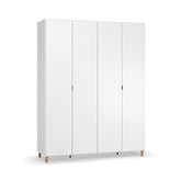 Четирикрилен гардероб Simple