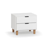 Нощно шкафче с чекмеджета и функционална лента Simple