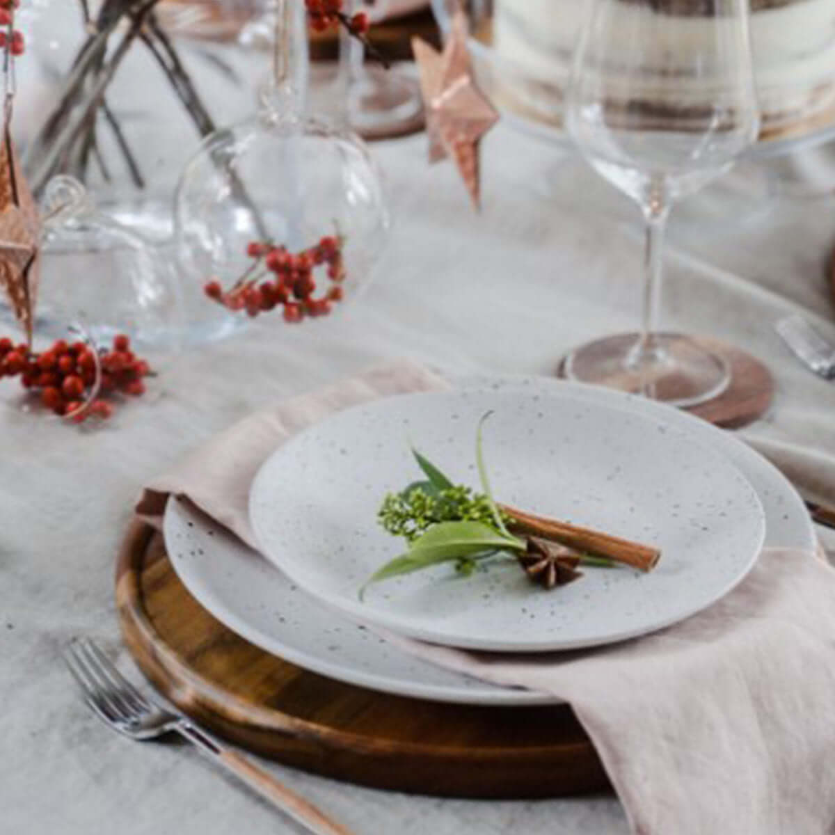 Малка чиния PULVE 86213D-P17367D1 комплект от 2 части | Мебели VOX