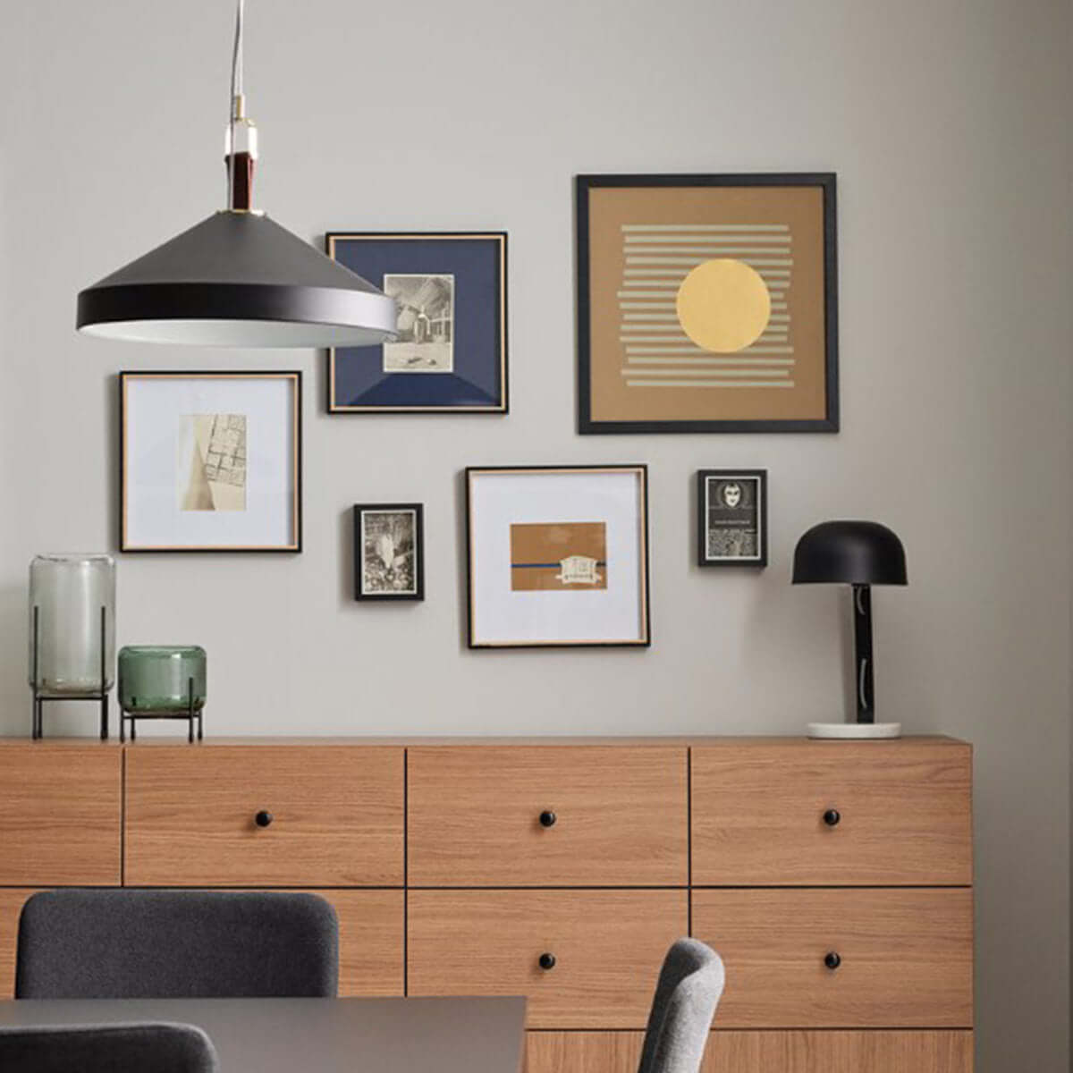 Метална окачена лампа AMOS CO-417007XI I Мебели VOX