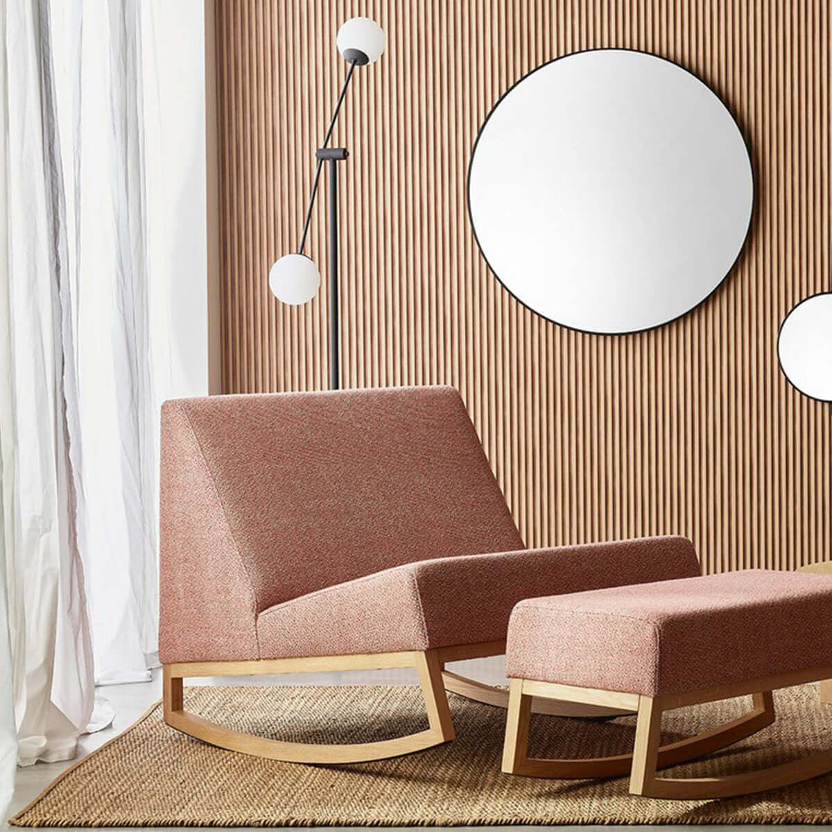 Подова лампа OHIO с глобуси I Мебели VOX