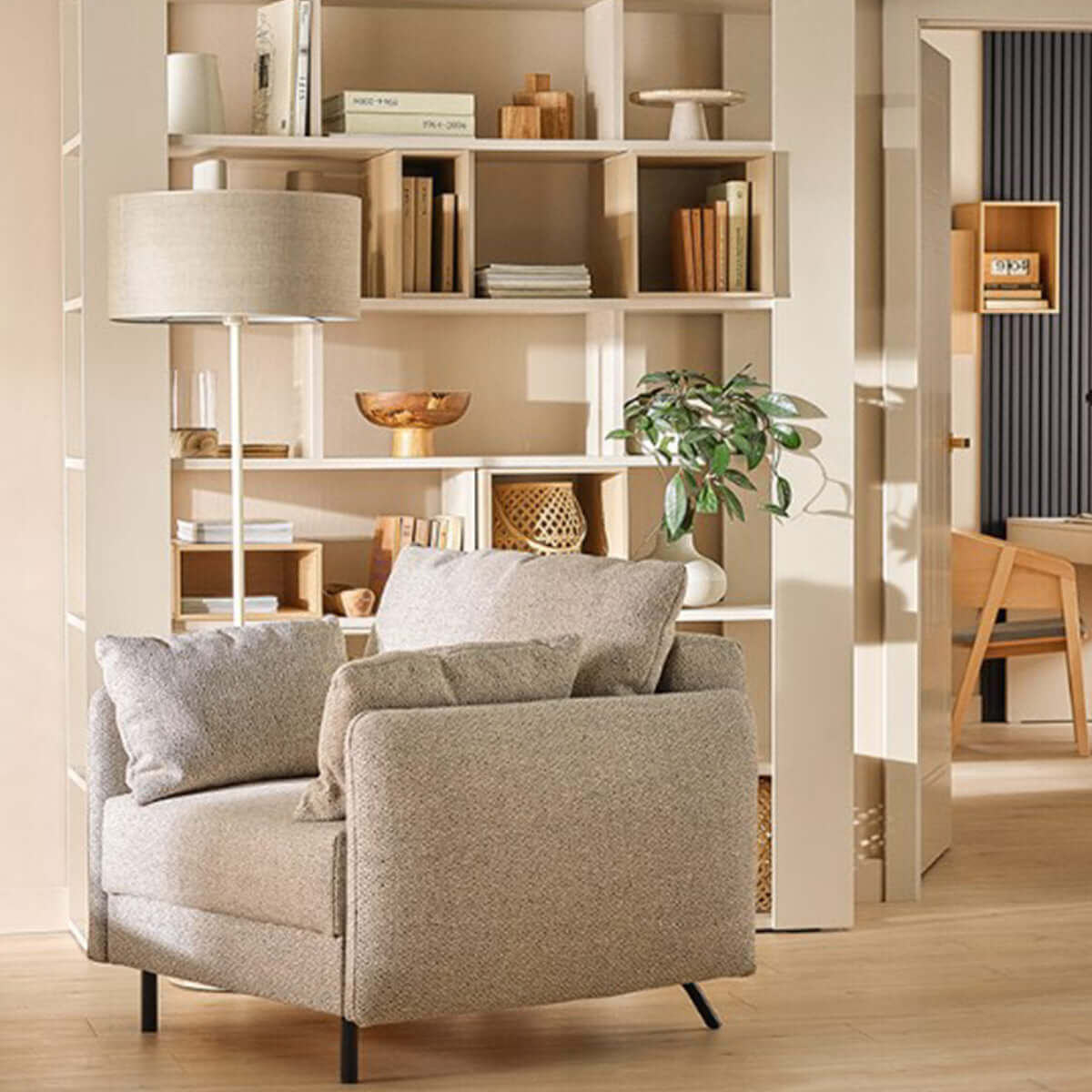 Подова лампа с абажур - модел 50 I Мебели VOX