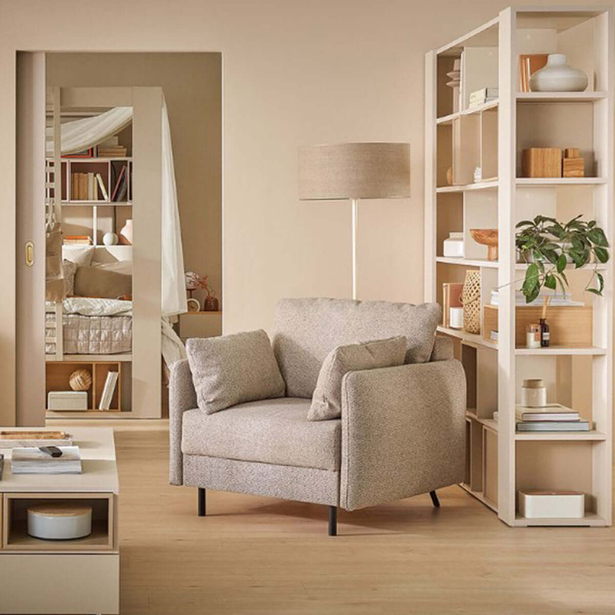 Подова лампа с абажур - модел 50 I Мебели VOX