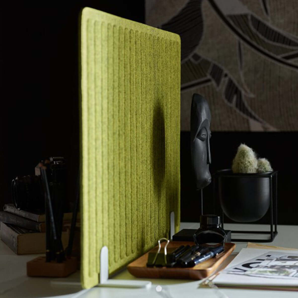 Разделител за бюро от филц с крачета 60 X 40 CALMO I Мебели VOX