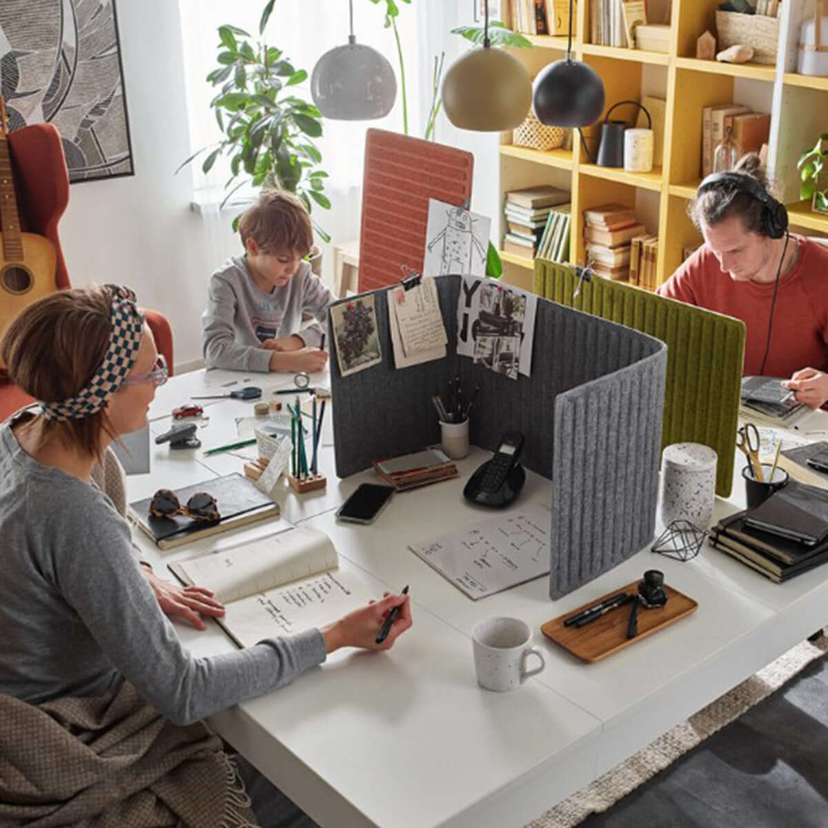 Сгъваем параван от филц 60 X 40 CALMO I Мебели VOX