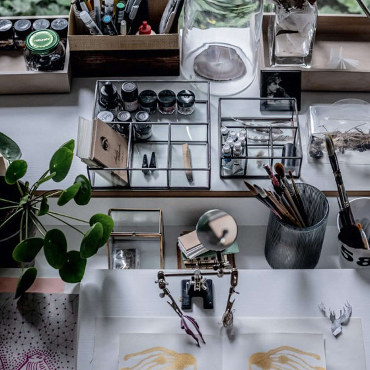 Стъклена купа JEWEL GM104-VX18003 I Мебели VOX