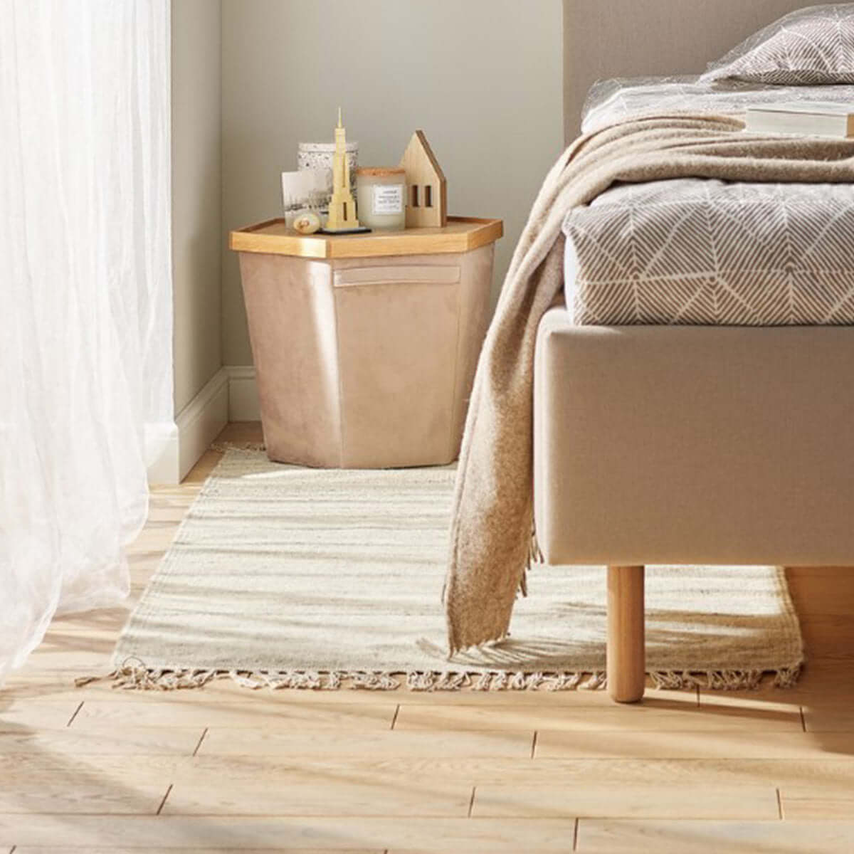 Свещ восък 19CA0876-WAX-WB I Мебели VOX