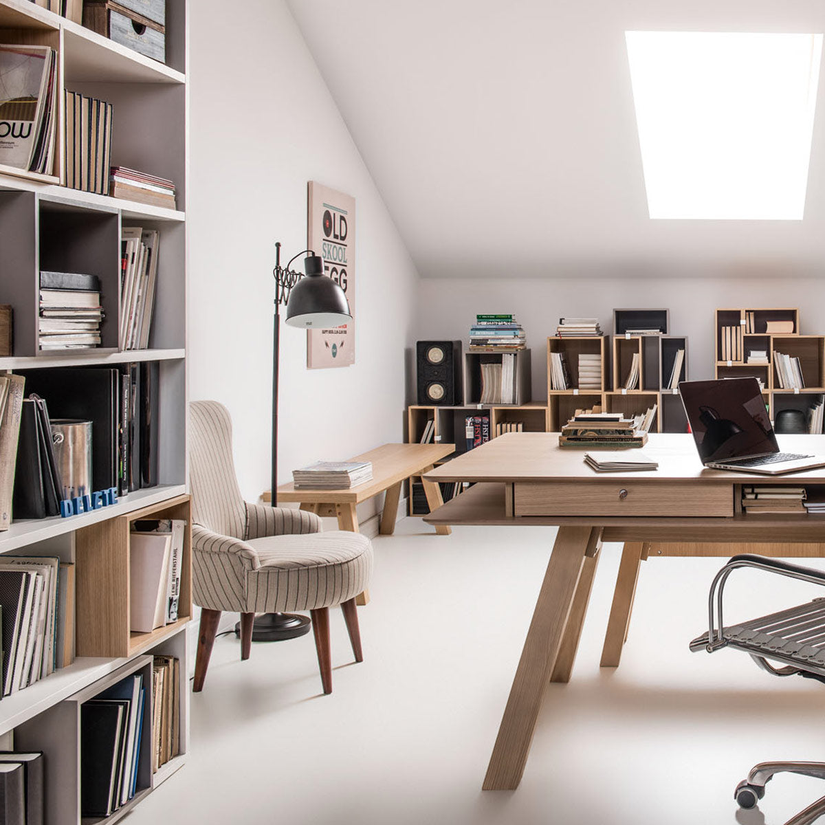 Библиотека широка 4YOU I Мебели VOX