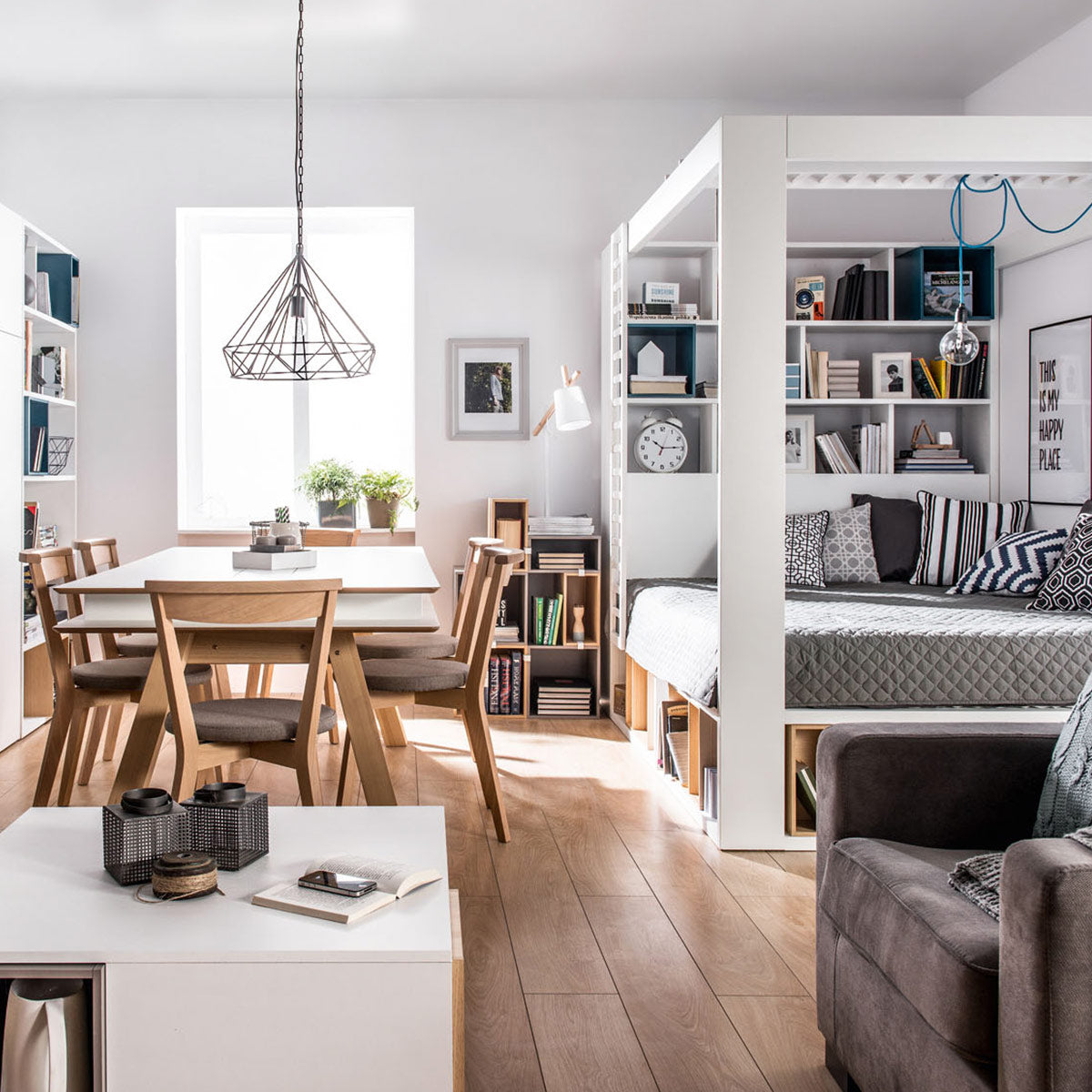 Библиотека широка 4YOU I Мебели VOX