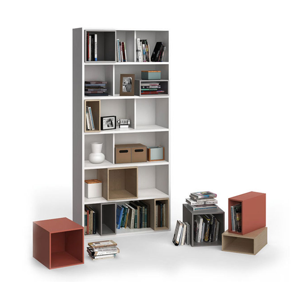 Библиотека широка 4YOU I Мебели VOX