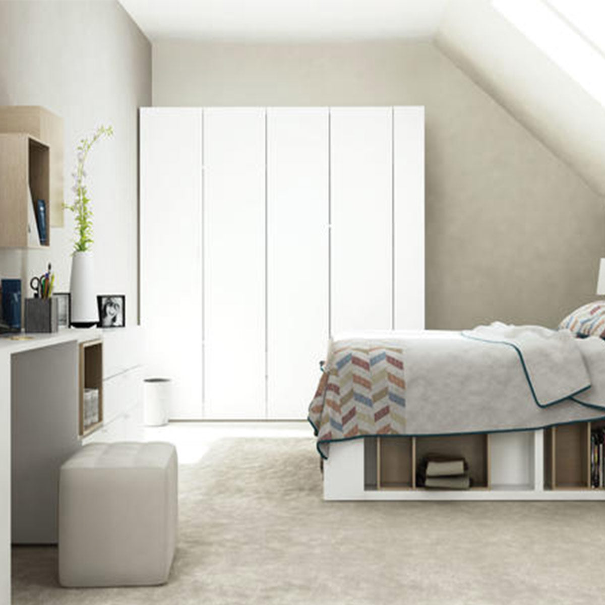 Четирикрилен гардероб 4YOU I Мебели VOX