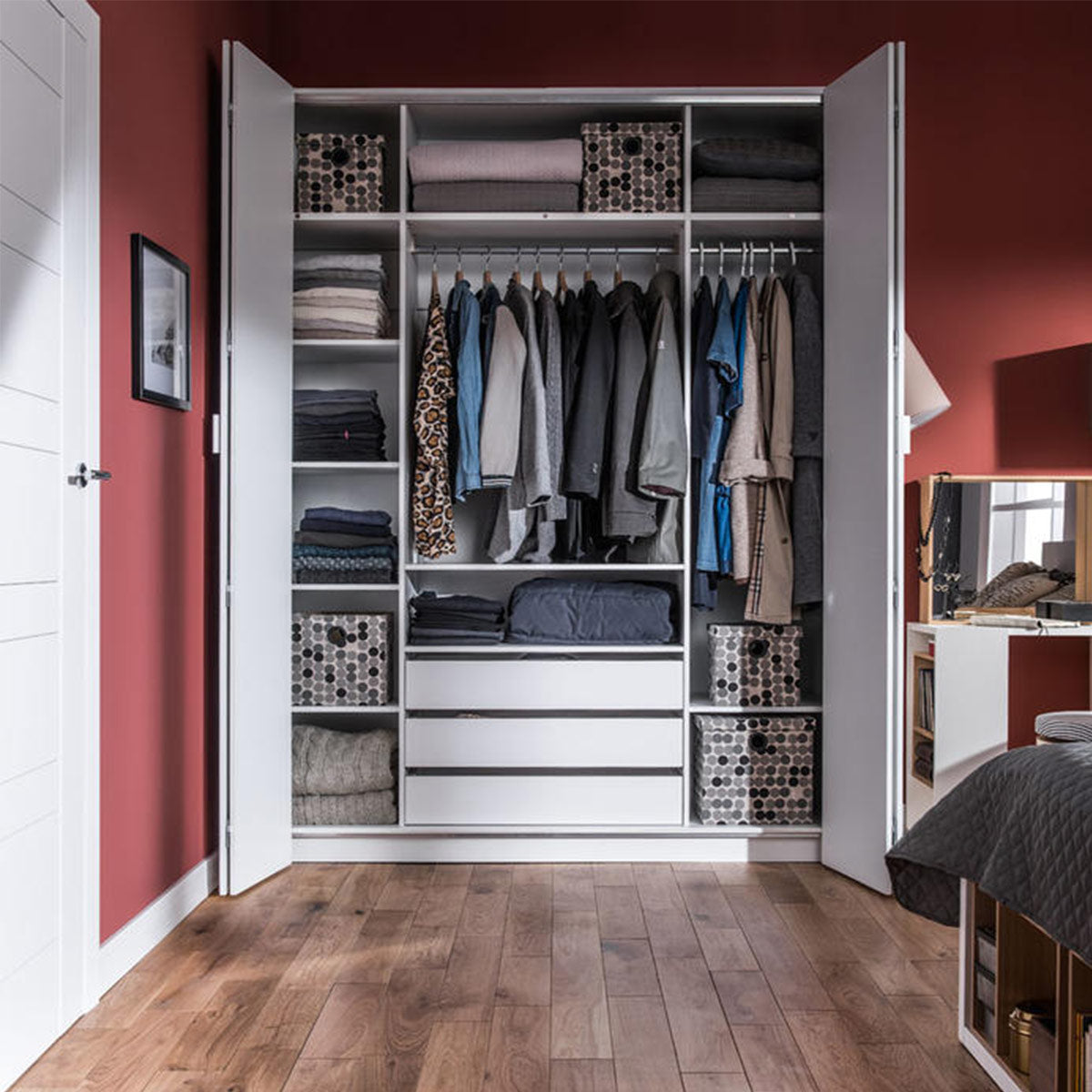 Четирикрилен гардероб 4YOU I Мебели VOX