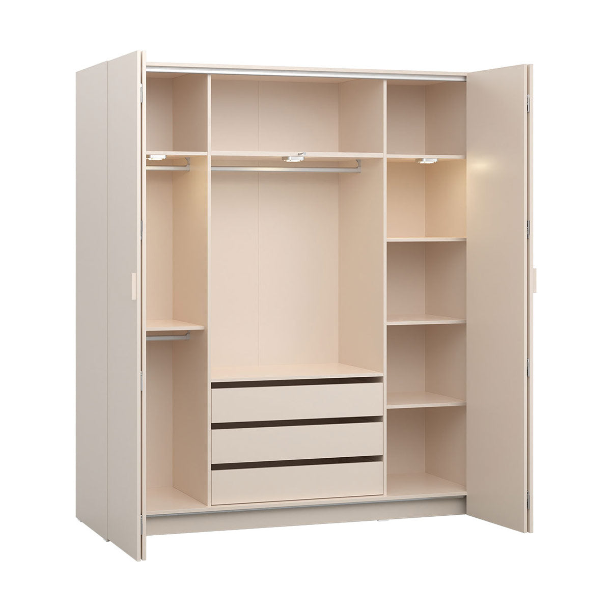 Четирикрилен гардероб 4YOU I Мебели VOX