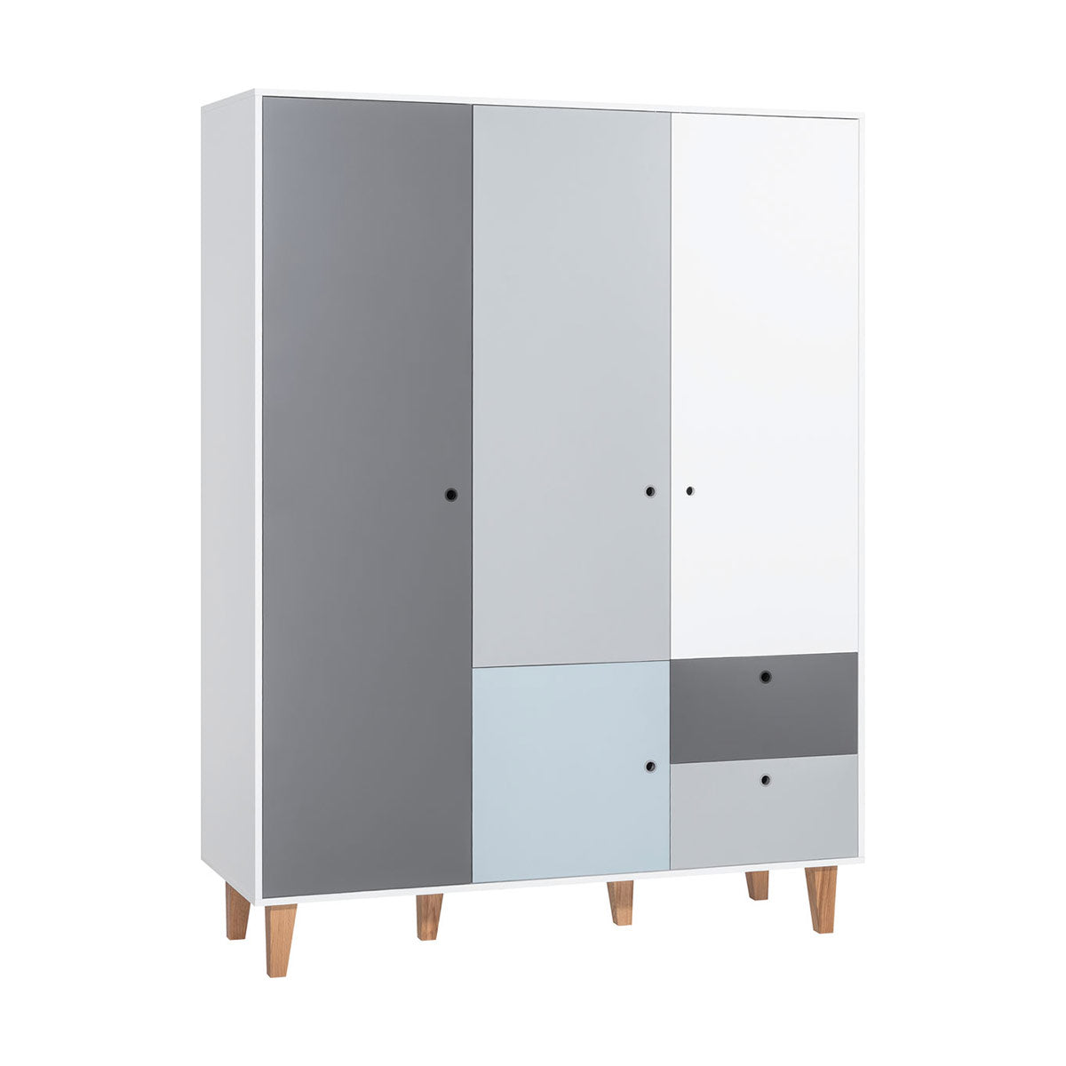 Гардероб трикрилен CONCEPT II на VOX Полша от Мебели VOX