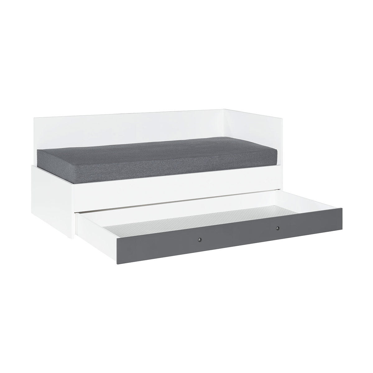 Легло с повдигащ механизъм 90х200 CONCEPT - бяло и графит на VOX Полша от Мебели VOX