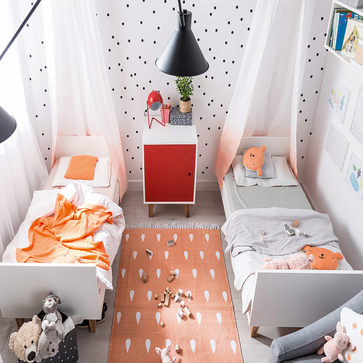 Детска кошара 70X140 Concept by VOX (Baby) – бял/сив на VOX Полша от Мебели VOX