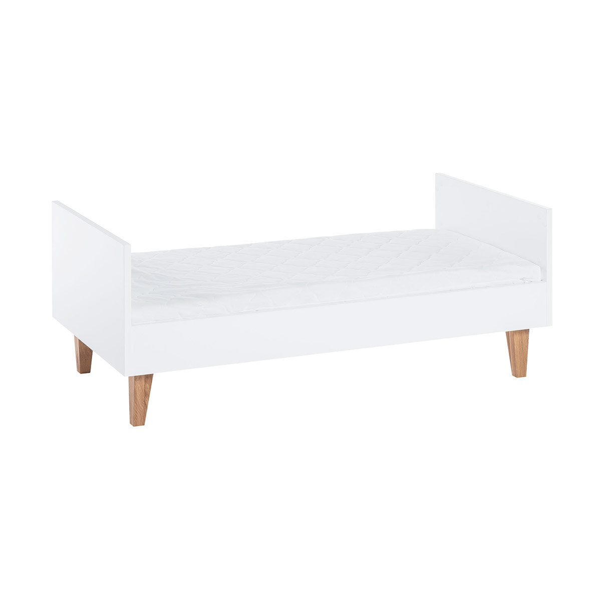 Детска кошара 70X140 Concept by VOX (Baby) – бял/сив на VOX Полша от Мебели VOX