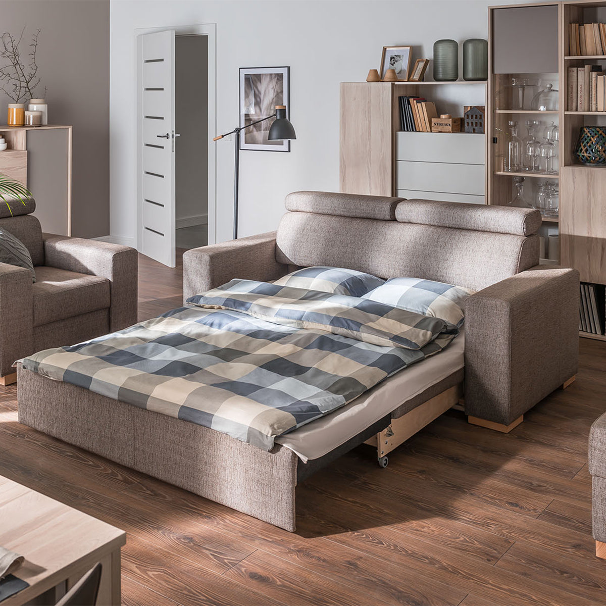 Двуместен разтегателен диван MILTON MAX I Мебели VOX