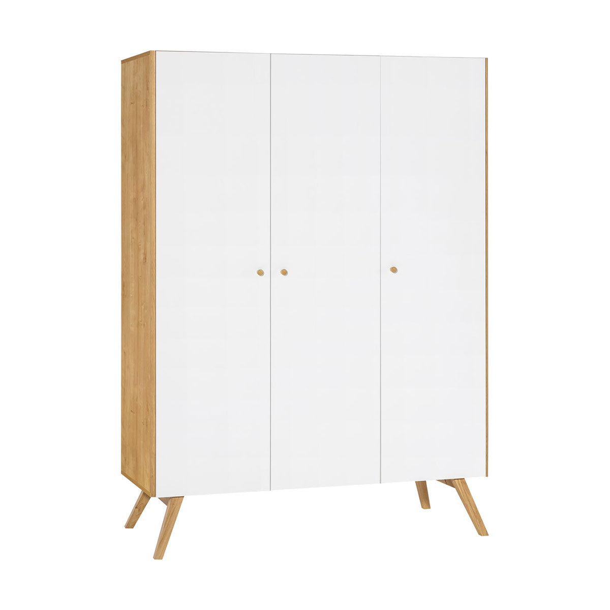 Трикрилен гардероб NATURE | Мебели VOX