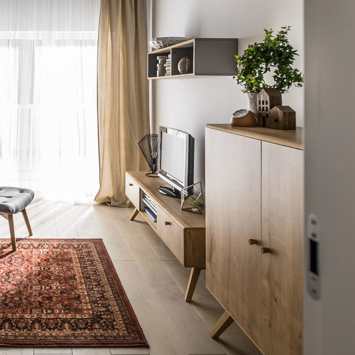 Шкаф за телевизор NATURE | Мебели VOX