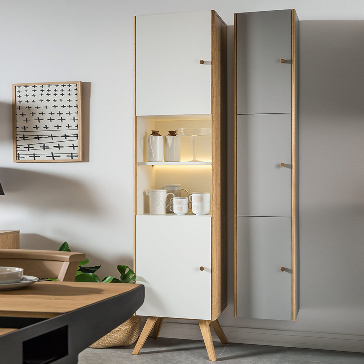 Стъклена витрина NATURE | Мебели VOX