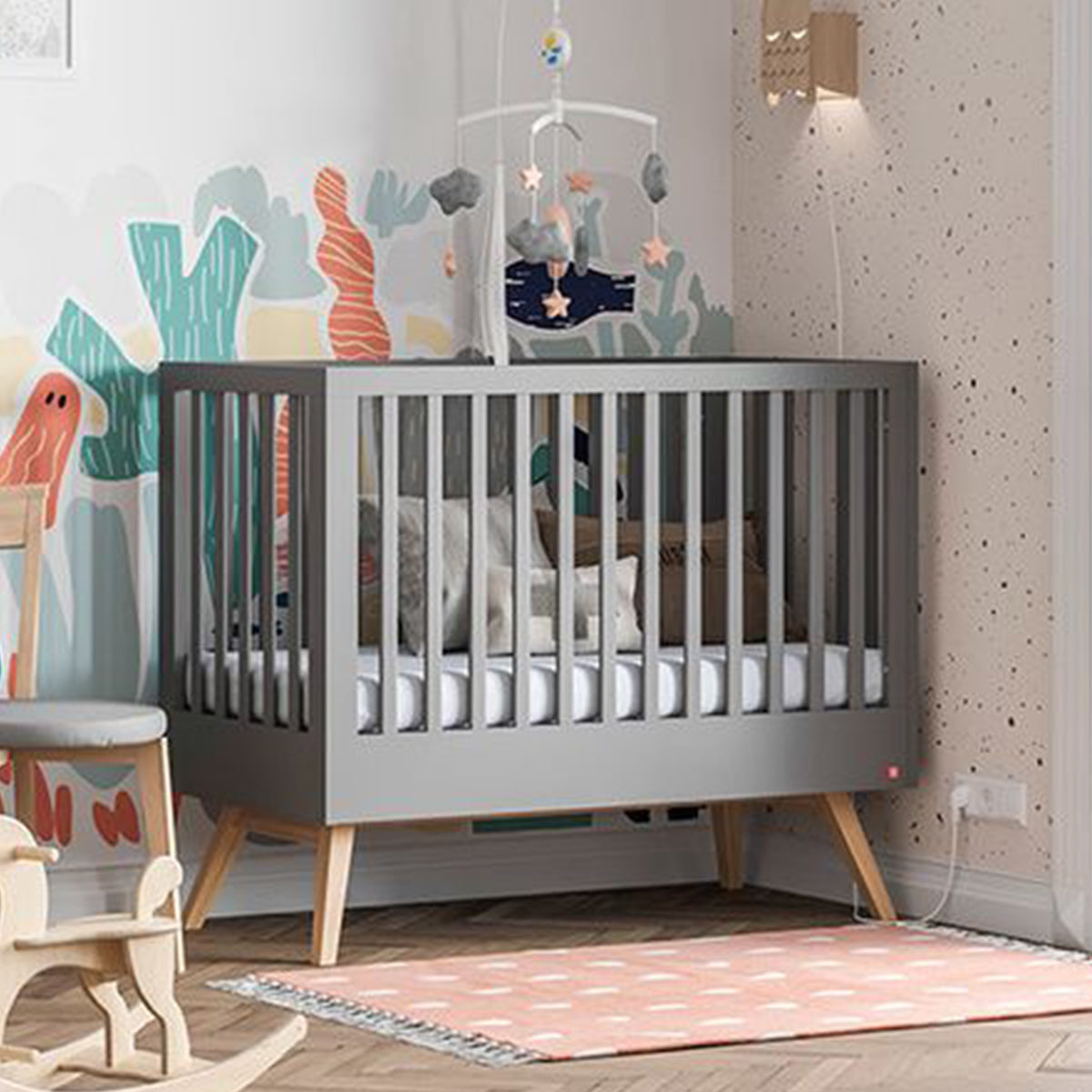 Детска кошара 60Х120 NATURE | Мебели VOX