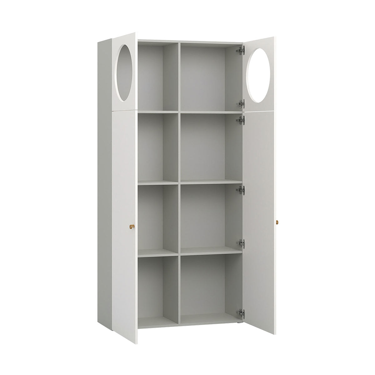 Библиотека широка RELI с 2 цели врати и 2 врати с отвор | Мебели VOX