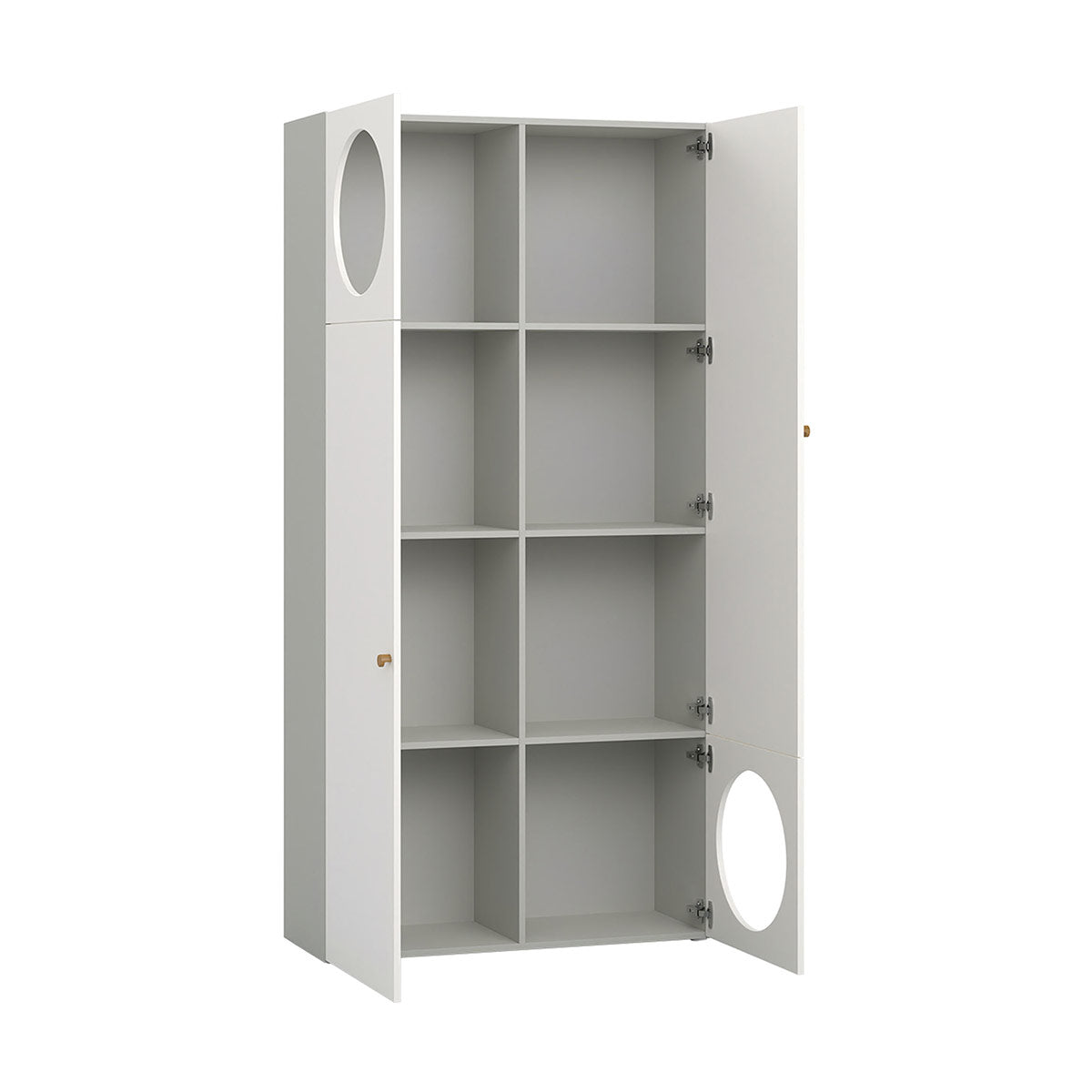 Библиотека широка RELI с 2 цели врати и 2 врати с отвор | Мебели VOX