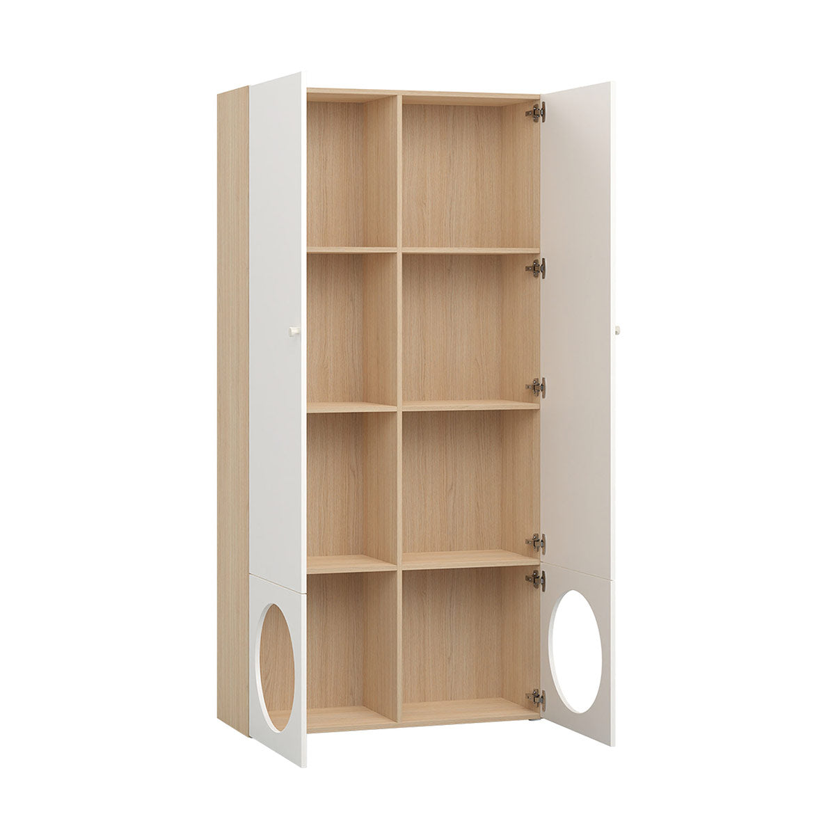 Библиотека широка RELI с 2 цели врати и 2 врати с отвор | Мебели VOX