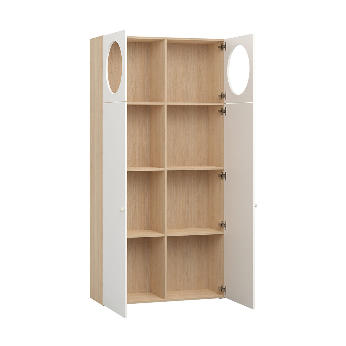 Библиотека широка RELI с 2 цели врати и 2 врати с отвор | Мебели VOX