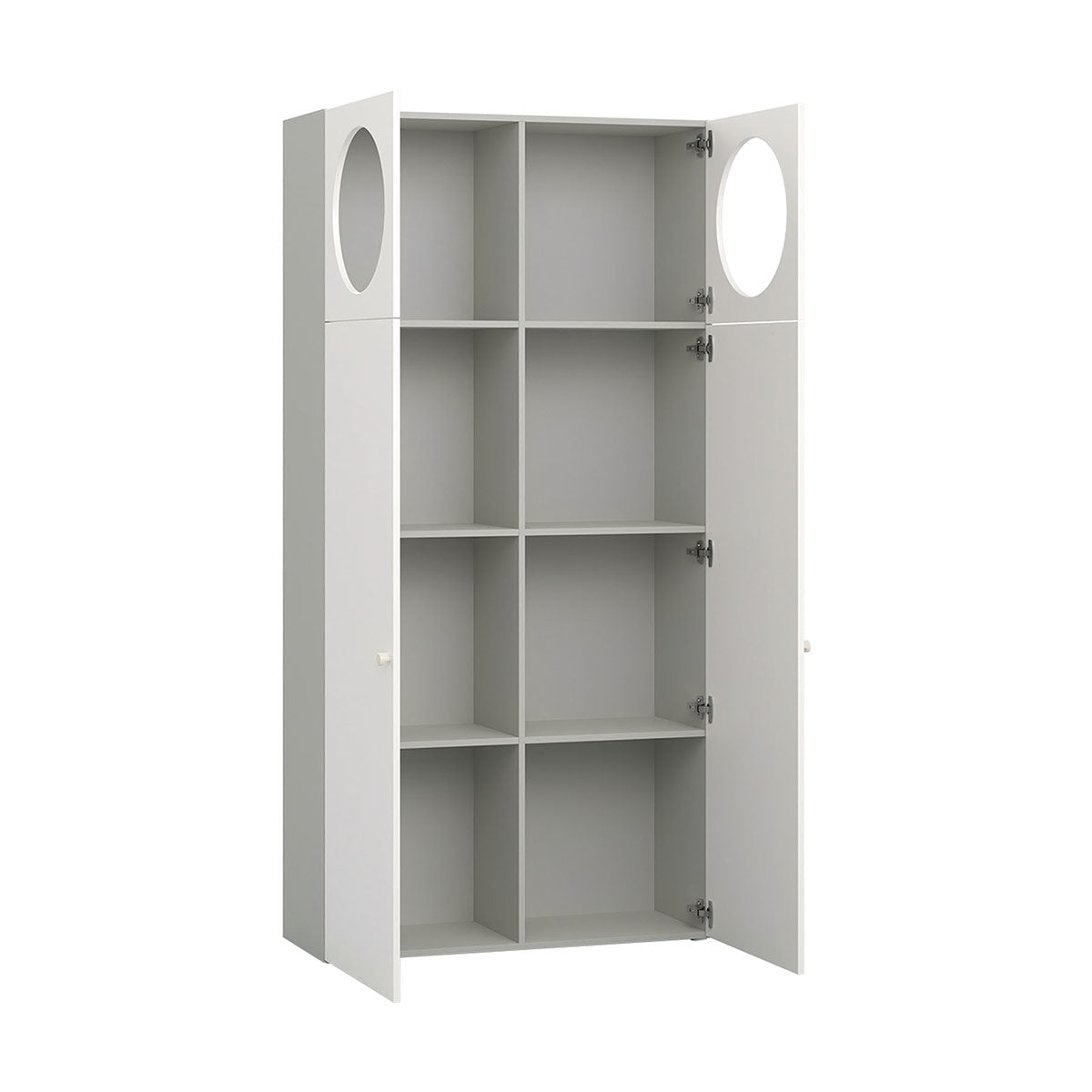 Библиотека широка RELI с 2 цели врати и 2 врати с отвор | Мебели VOX