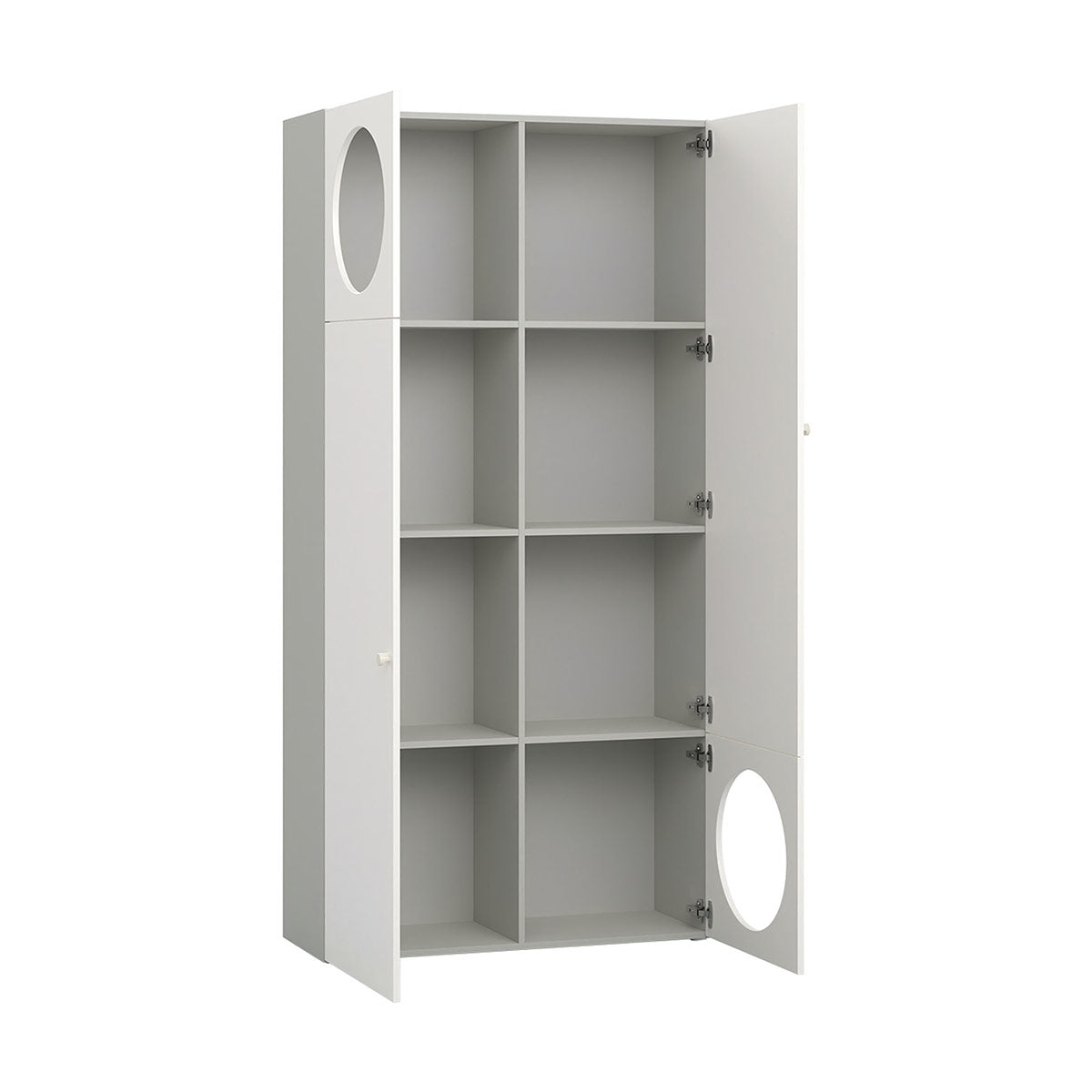 Библиотека широка RELI с 2 цели врати и 2 врати с отвор | Мебели VOX