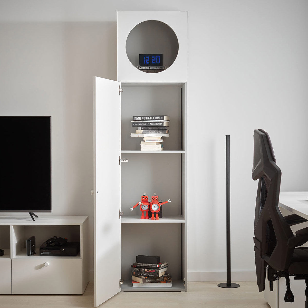 Библиотека тясна с две врати с отвор RELI