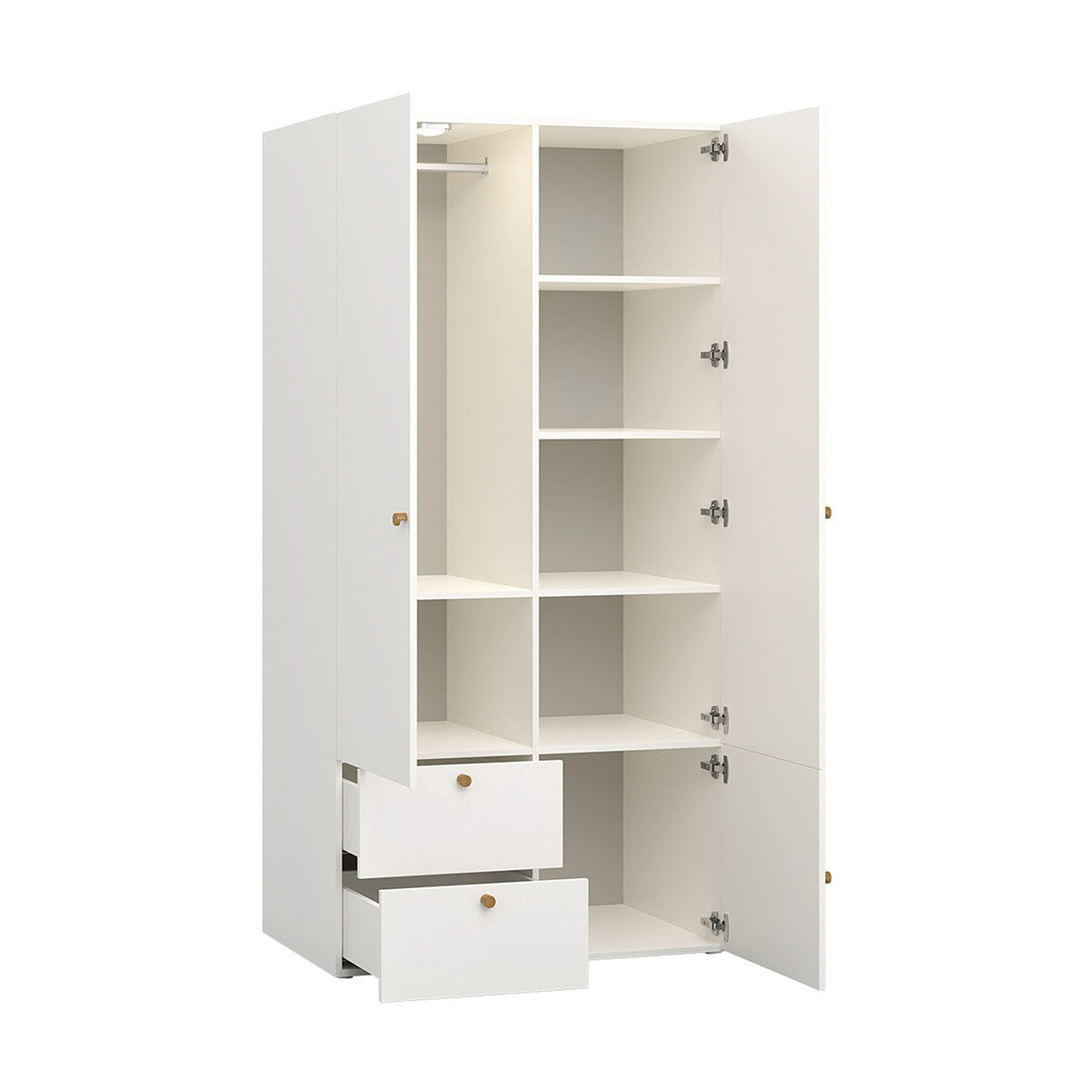 Двукрилен гардероб RELI | Мебели VOX