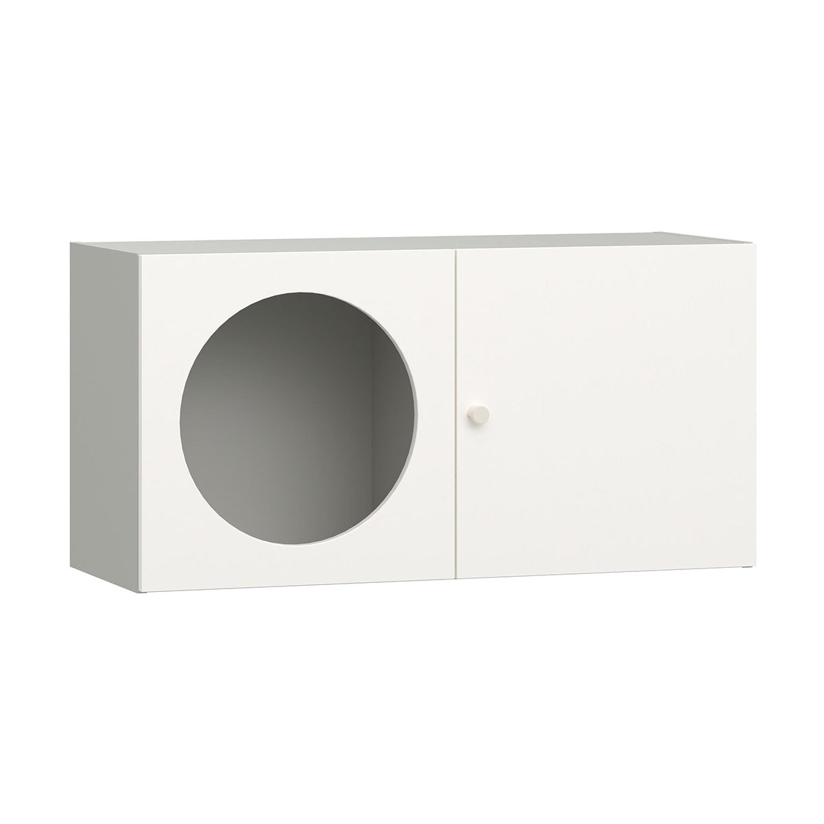 Широк рафт за стена RELI с две врати с отвор | Мебели VOX